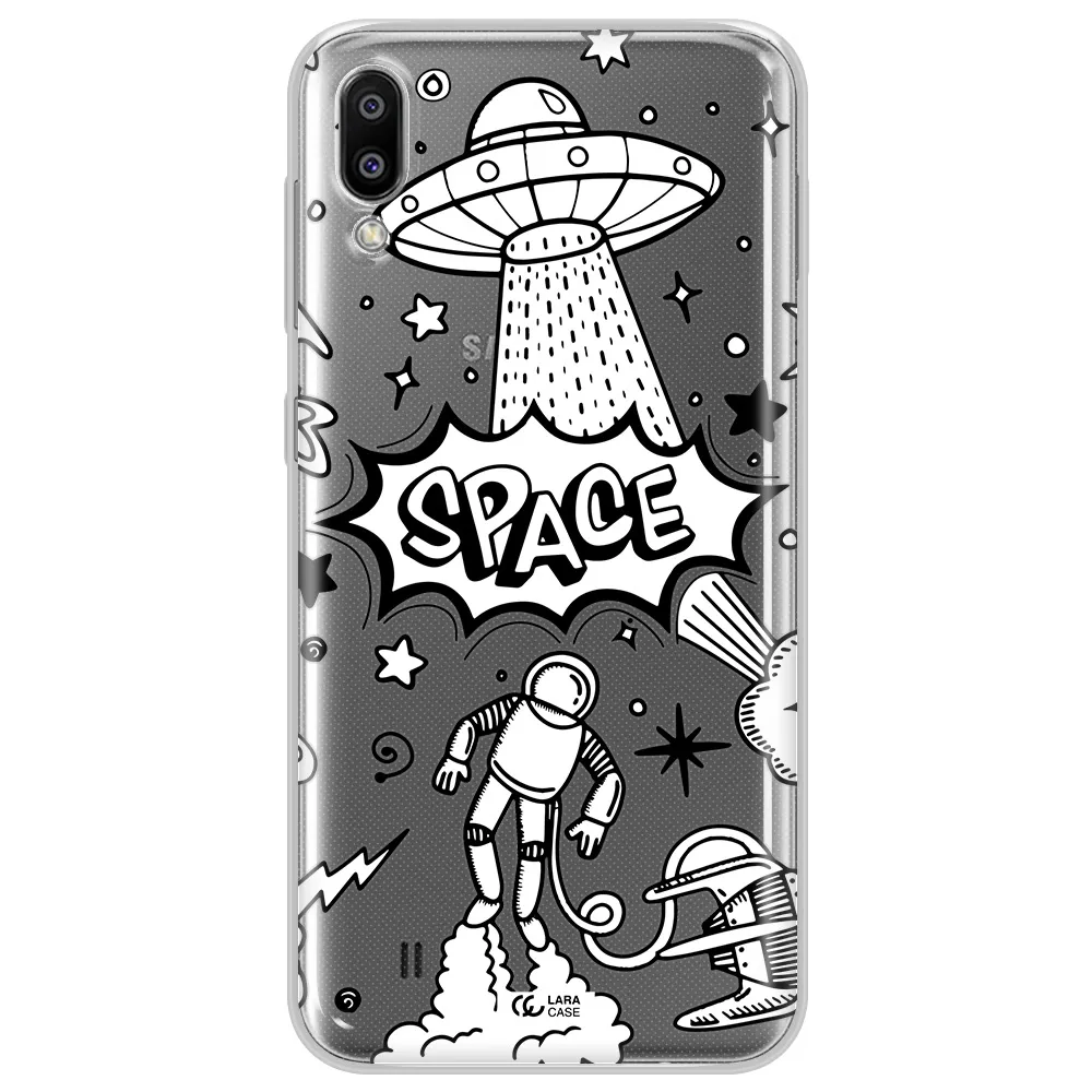 Space Poster Samsung M10 Clear TPU Case