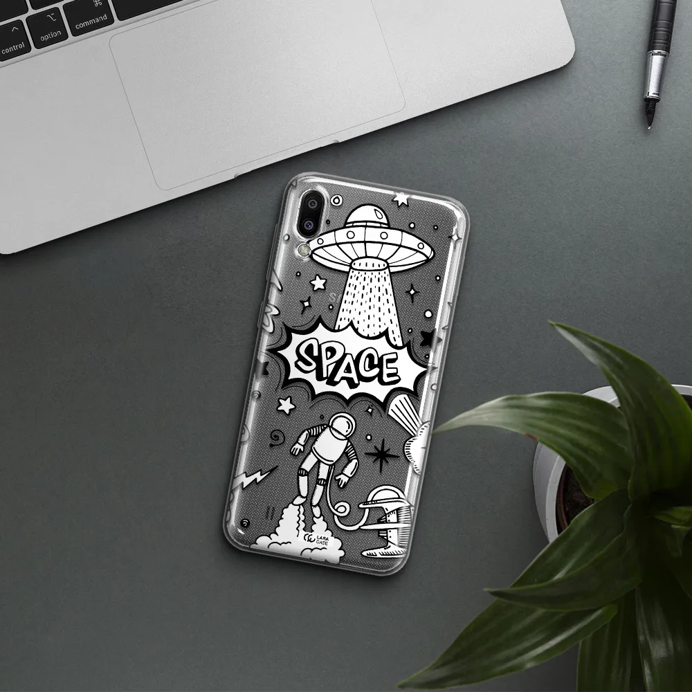 Space Poster Samsung M10 Clear TPU Case