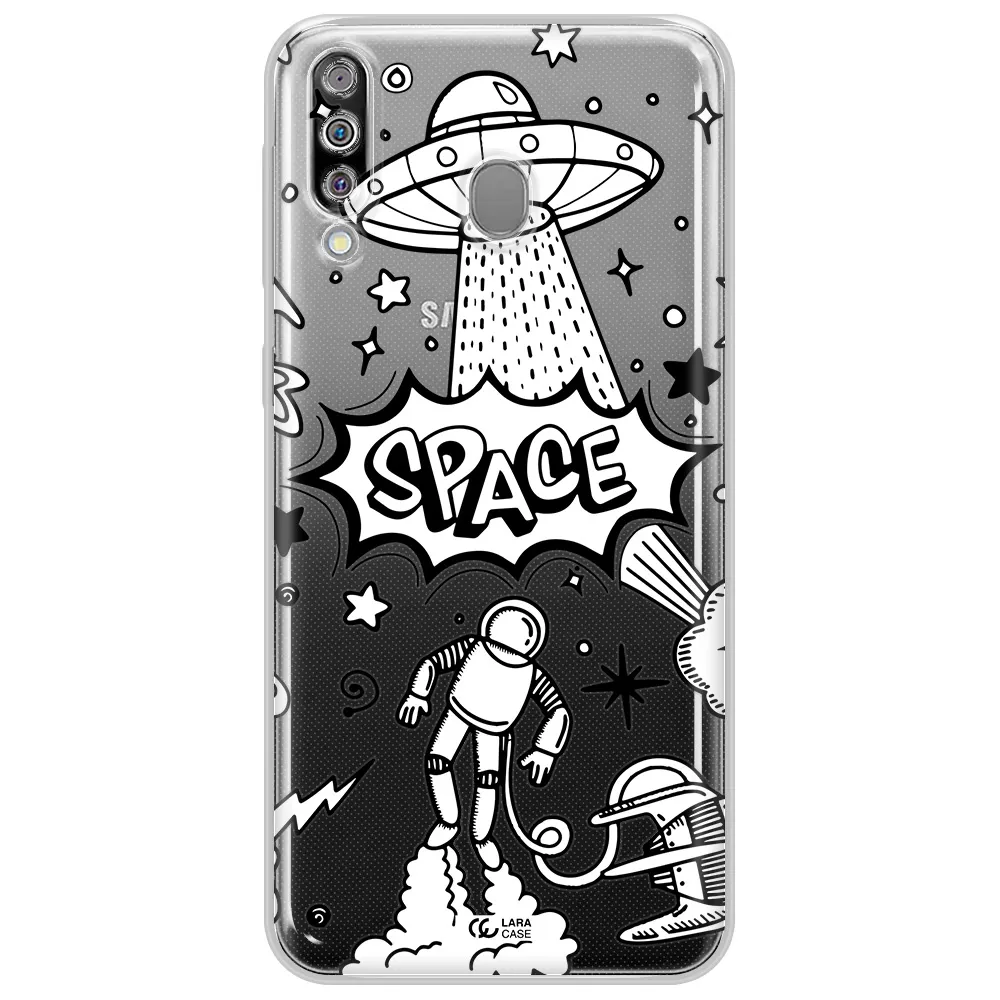 Space Poster Samsung M30 Clear TPU Case