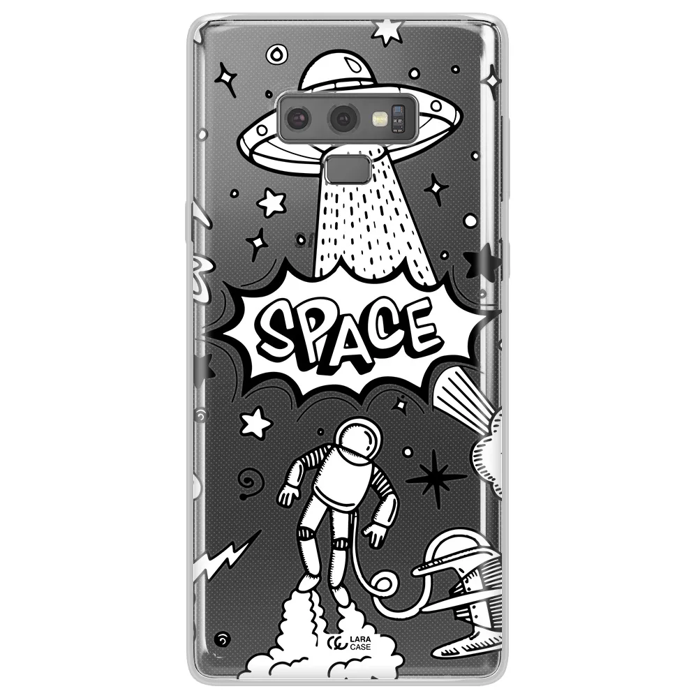 Space Poster Samsung Note 9 Clear TPU Case