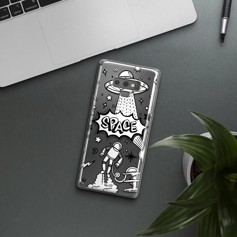 Space Poster Samsung Note 9 Clear TPU Case