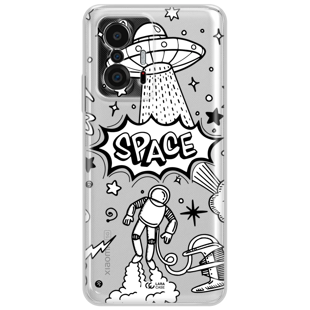 Space Poster Xiaomi 11T Clear Tpu Case
