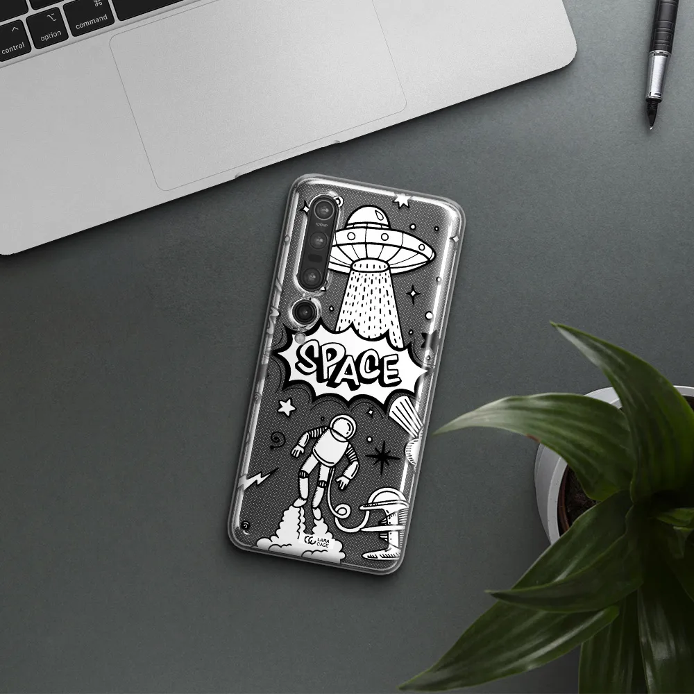 Space Poster Xiaomi Mi 10 Pro Clear TPU Case