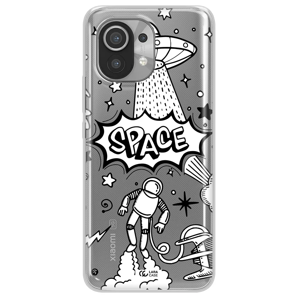 Space Poster Xiaomi Mi 11 Clear TPU Case