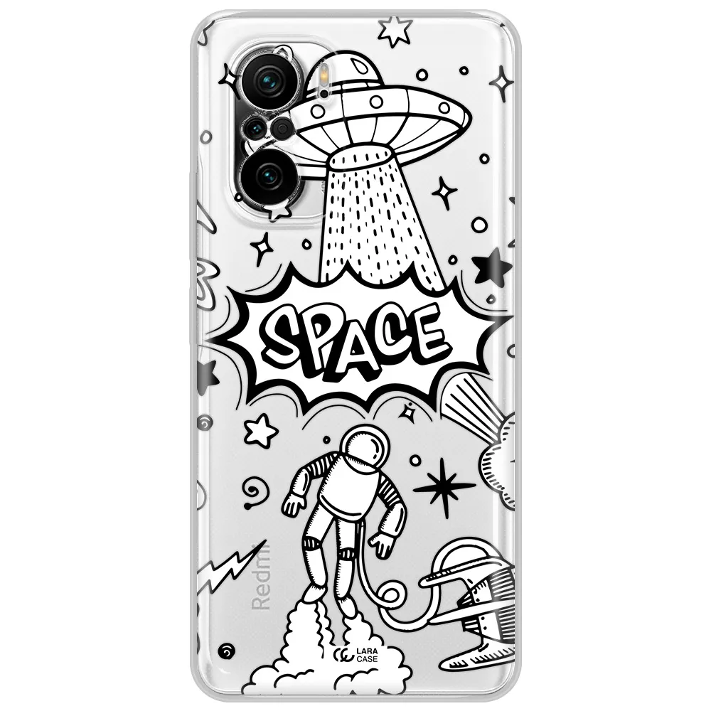 Space Poster Xiaomi Poco F3 Clear Tpu Case