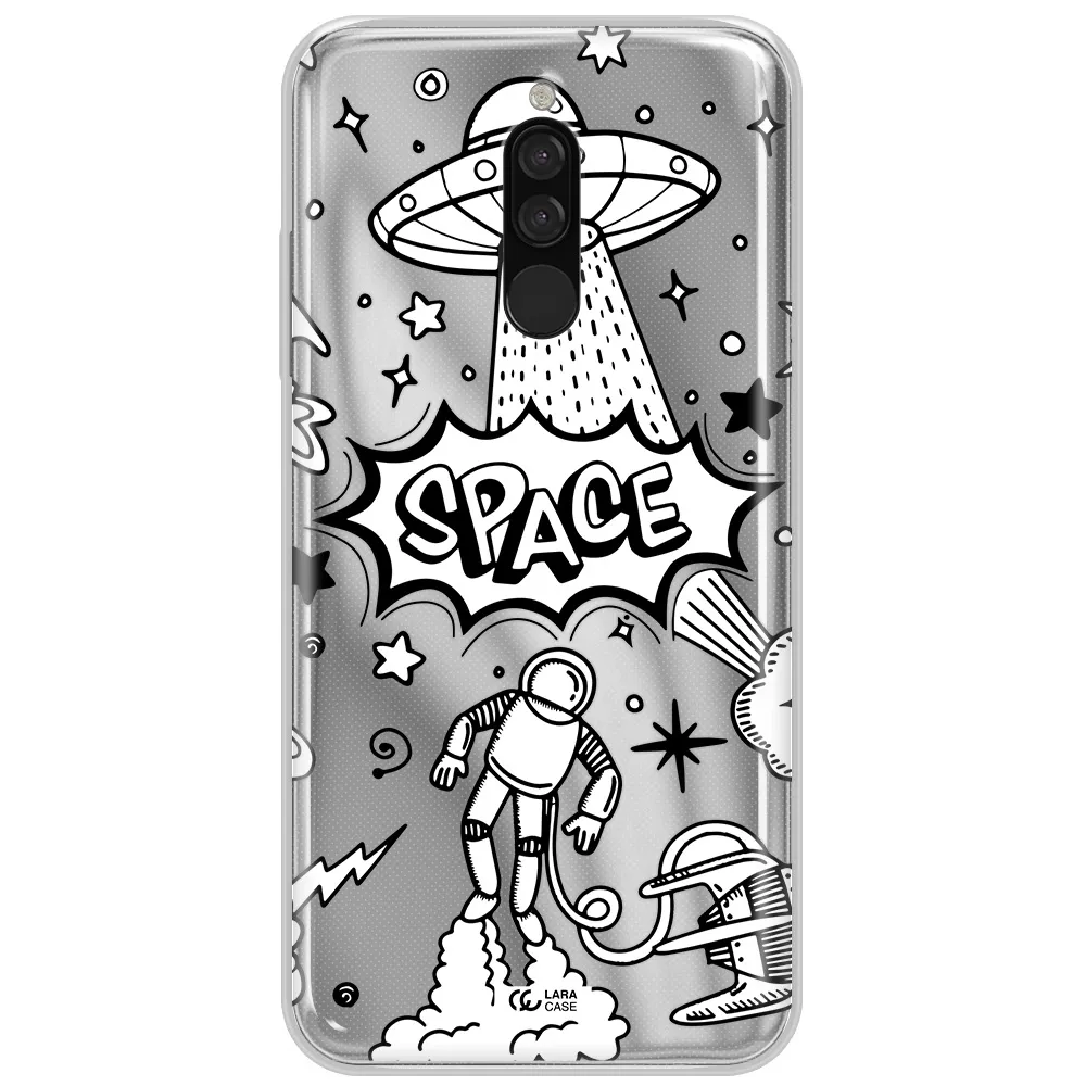 Space Poster Xiaomi Redmi 8 Clear Tpu Case