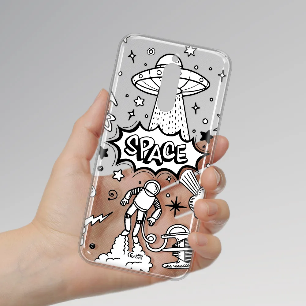 Space Poster Xiaomi Redmi 8 Clear Tpu Case