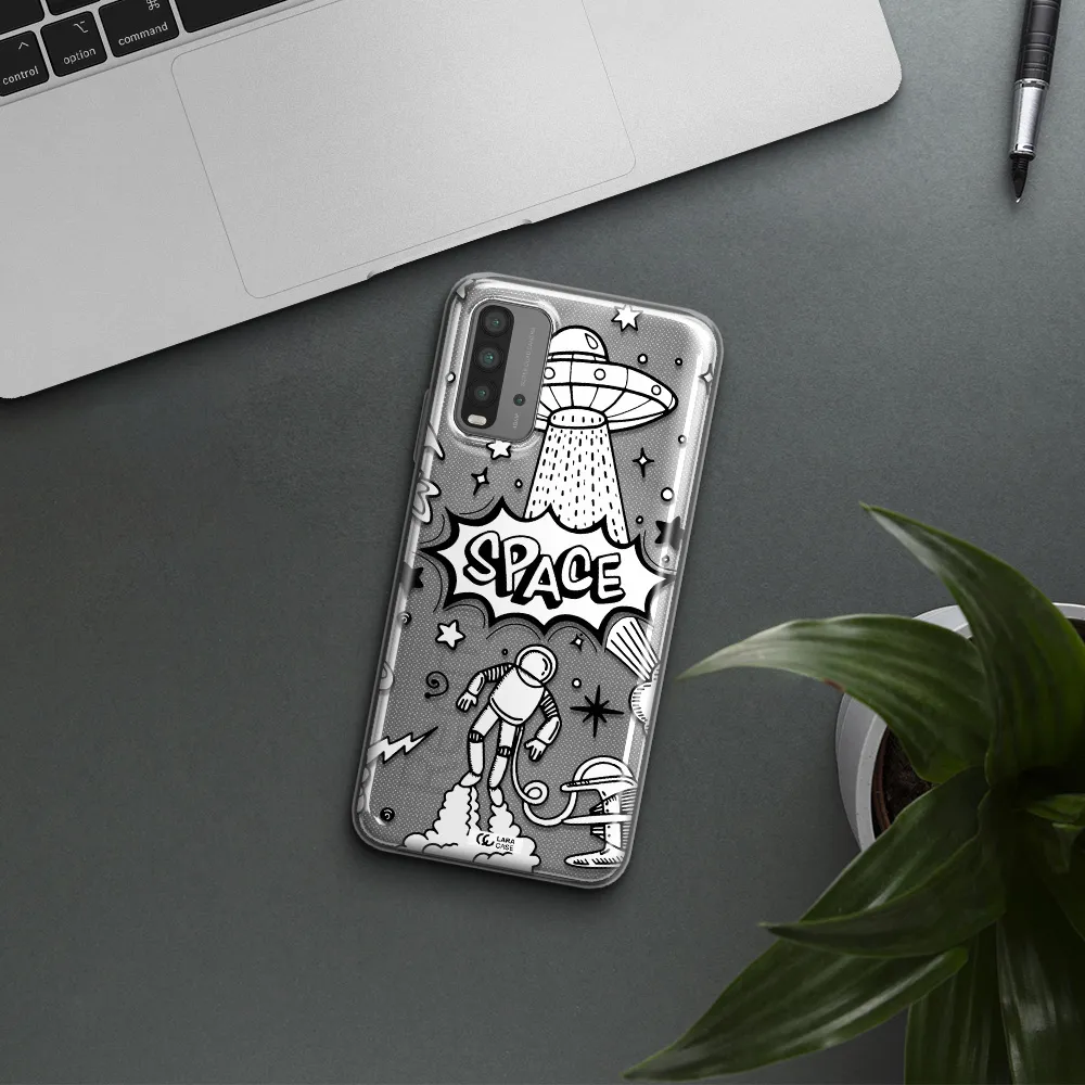Space Poster Xiaomi Redmi 9T Clear TPU Case