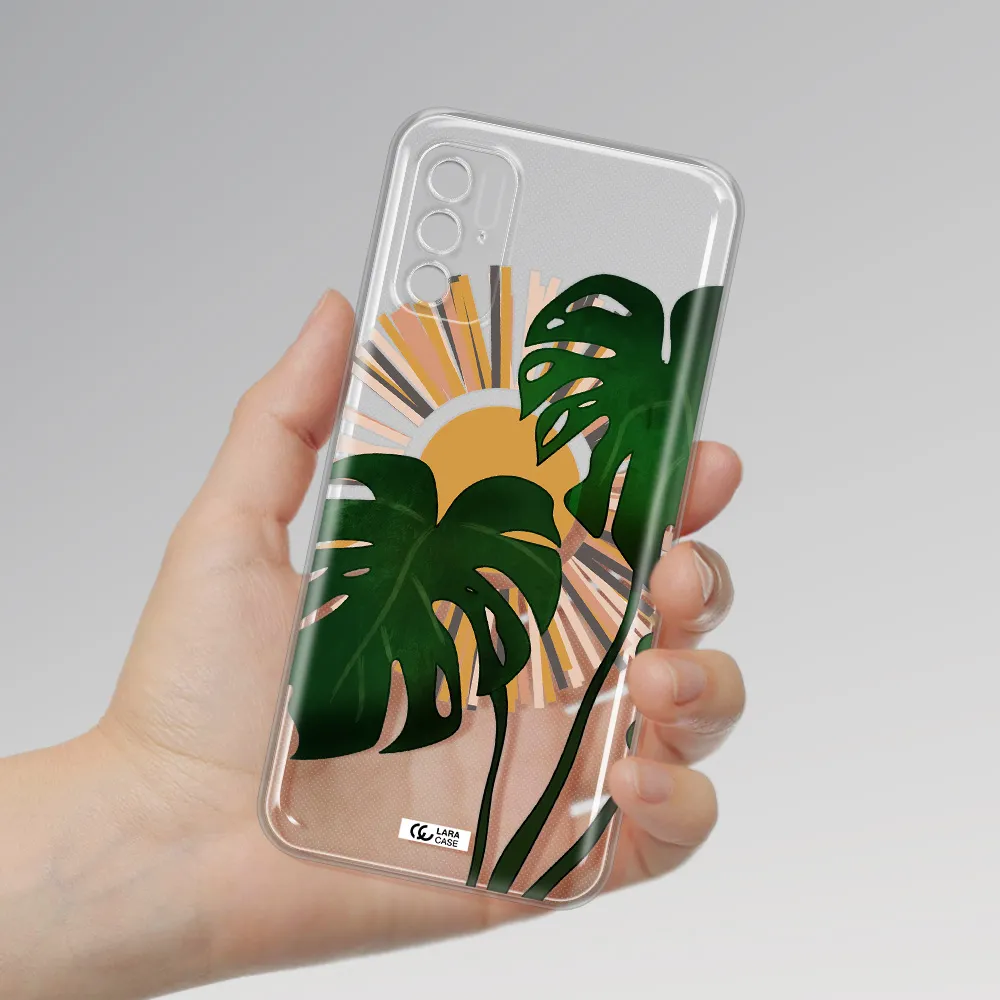 Monstera Leaf Xiaomi Poco M3 Pro Clear Tpu Case