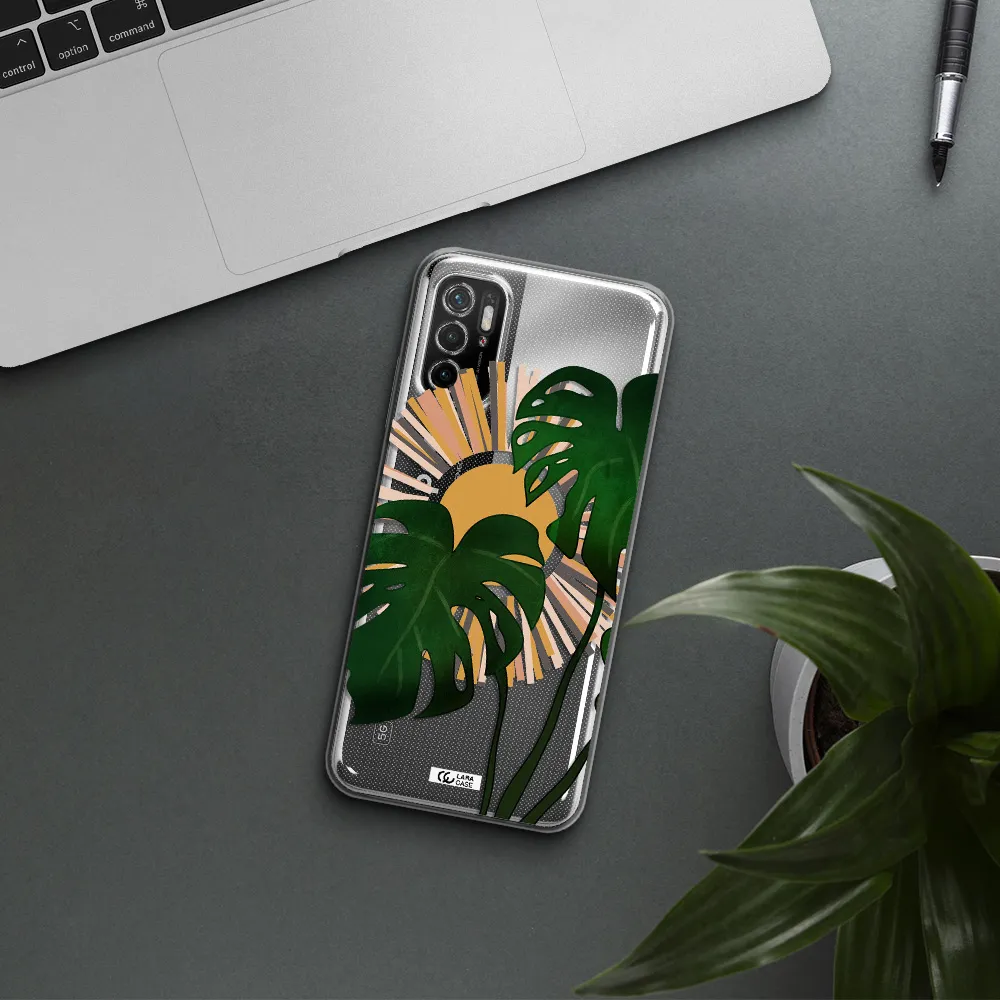 Monstera Leaf Xiaomi Poco M3 Pro Clear Tpu Case