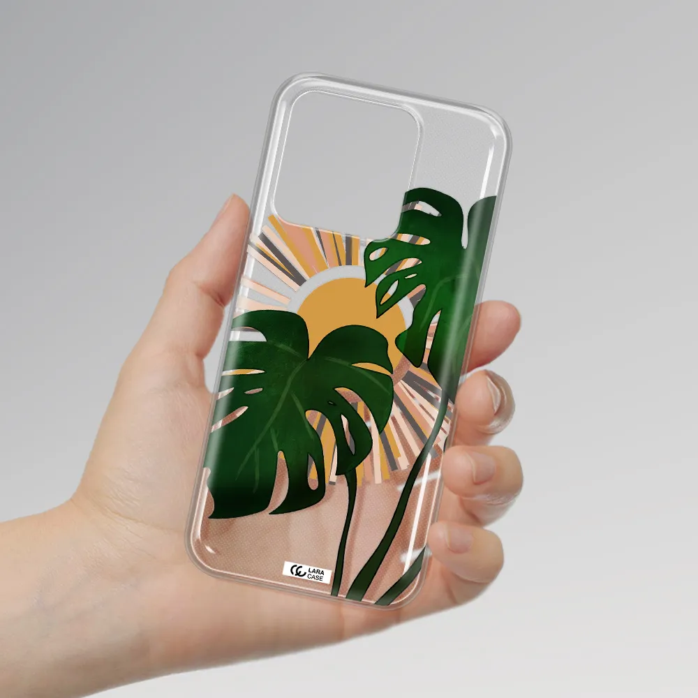 Monstera Leaf Xiaomi Redmi 10A Clear TPU Case