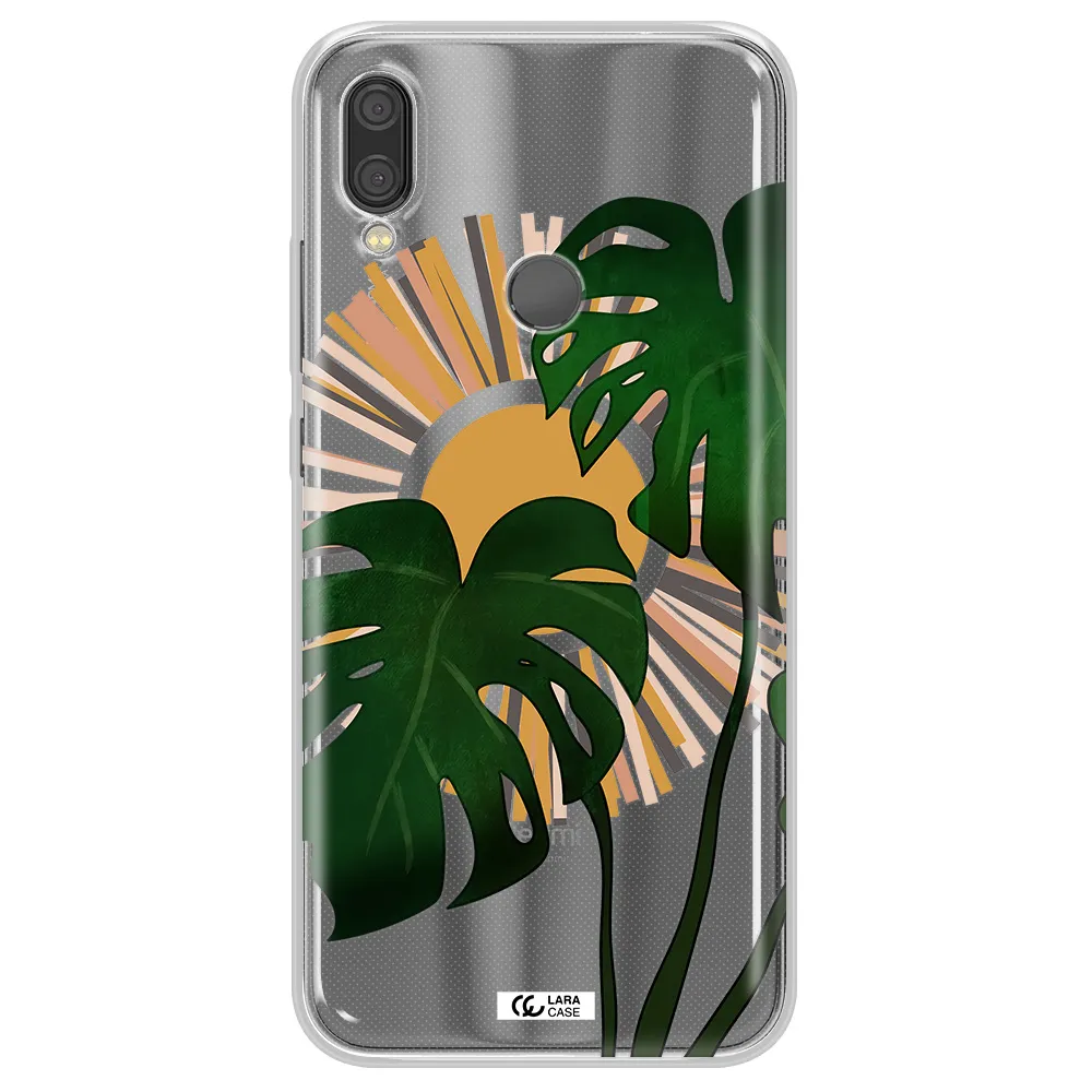 Monstera Leaf Xiaomi Redmi Note 7 Clear TPU Case