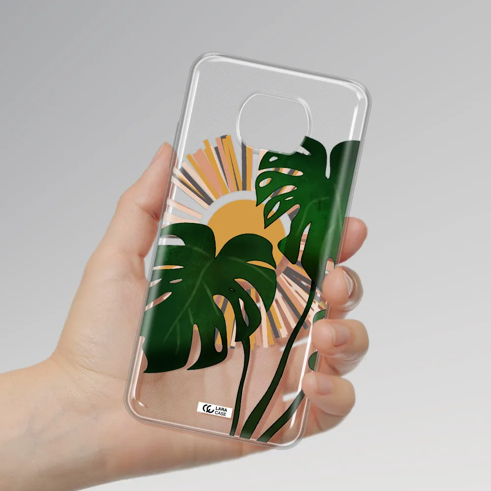 Monstera Leaf Xiaomi Redmi Note 9T Clear Tpu Case