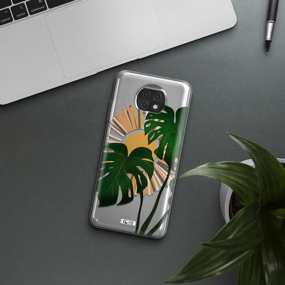 Monstera Leaf Xiaomi Redmi Note 9T Clear Tpu Case