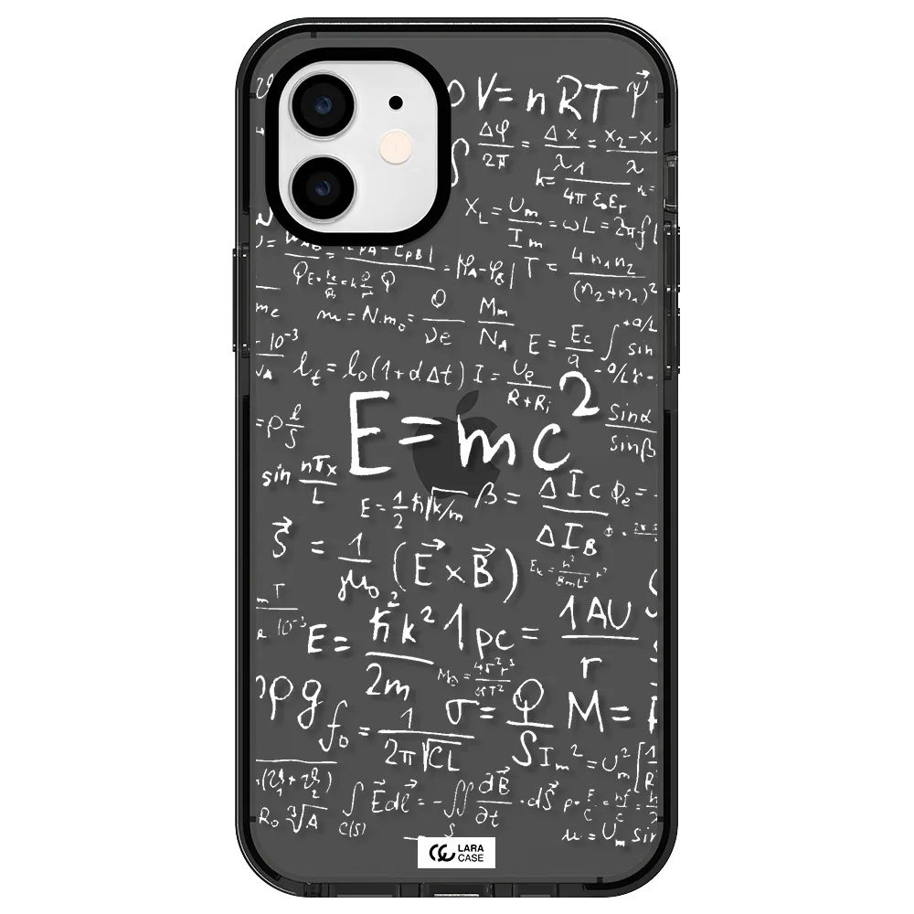 Physics Blackboard Apple iPhone 11 impact Smoke Black Case