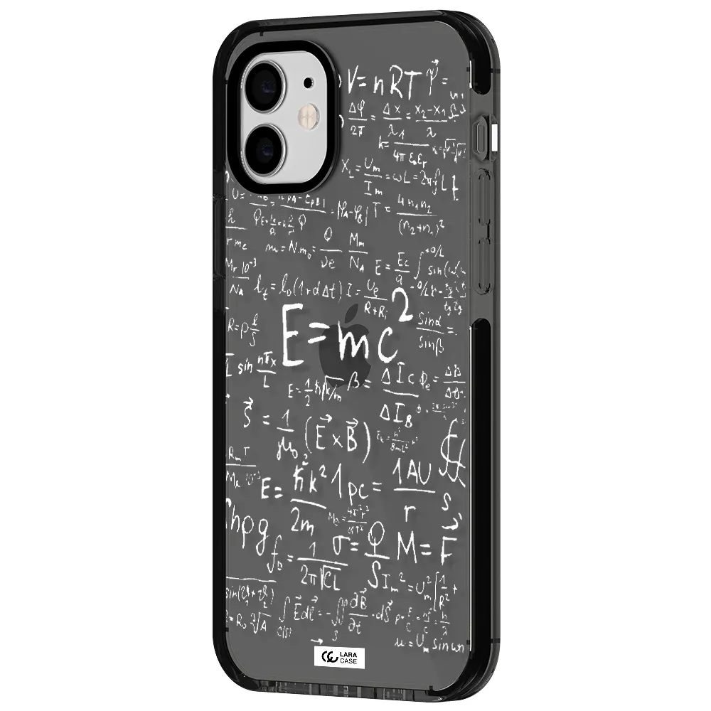 Physics Blackboard Apple iPhone 11 impact Smoke Black Case
