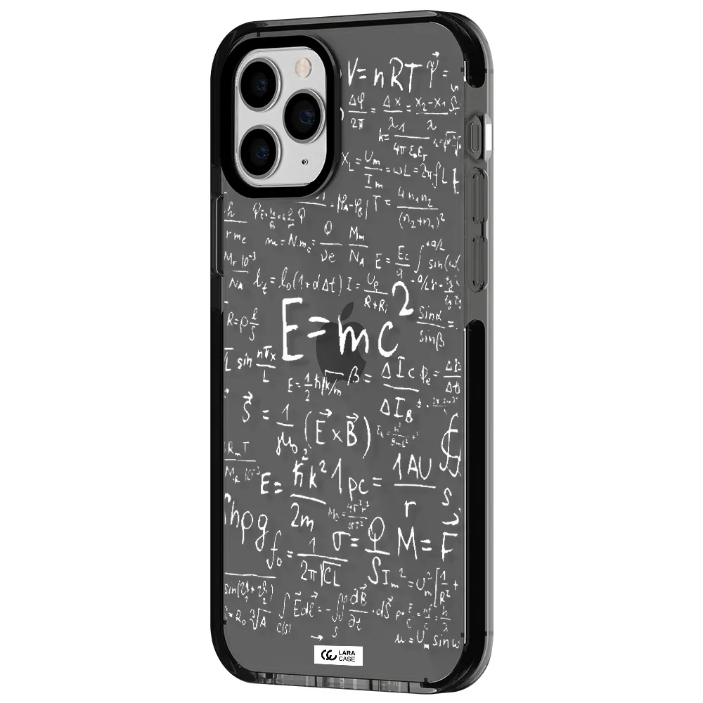 Physics Blackboard Apple iPhone 11 pro impact Smoke Black Case