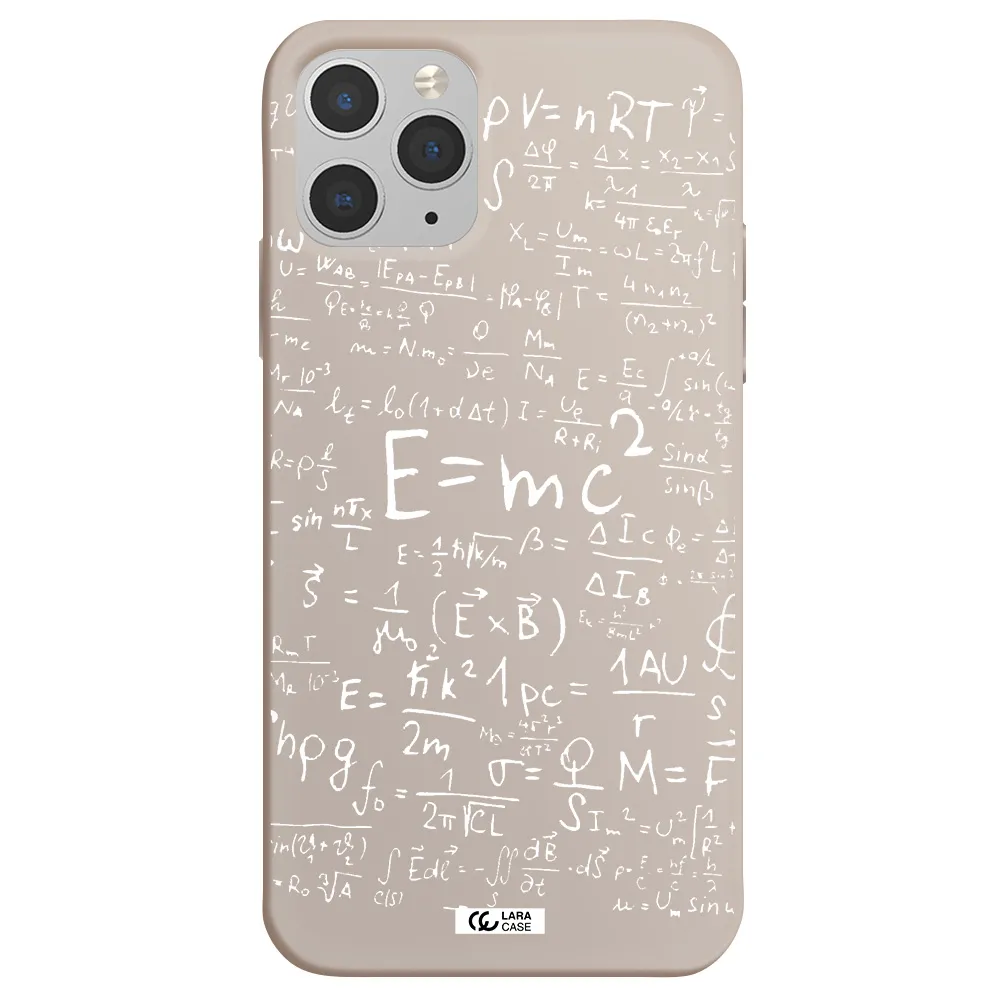 Physics Blackboard Apple iPhone 11 pro max Silicone Stone Case