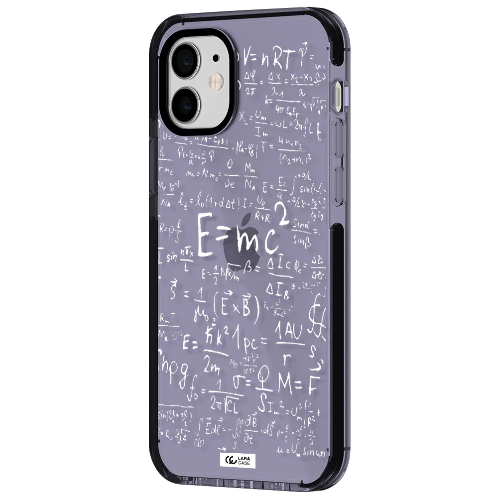 Physics Blackboard Apple iPhone 12 impact Lilac Case