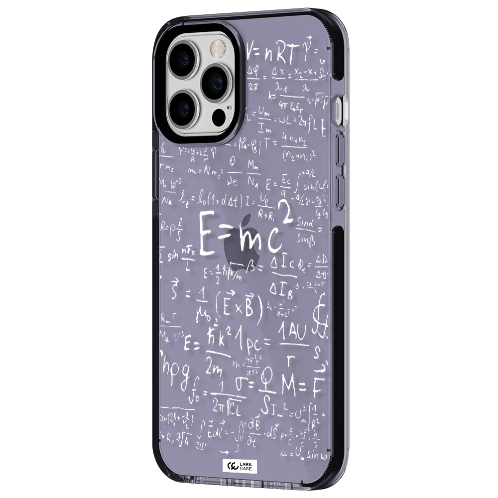 Physics Blackboard Apple iPhone 12 pro max impact Lilac Case