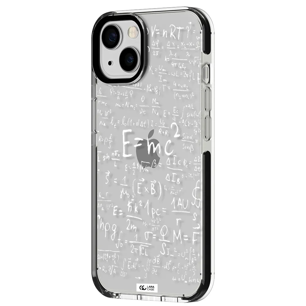 Physics Blackboard Apple iPhone 13 impact black border Case