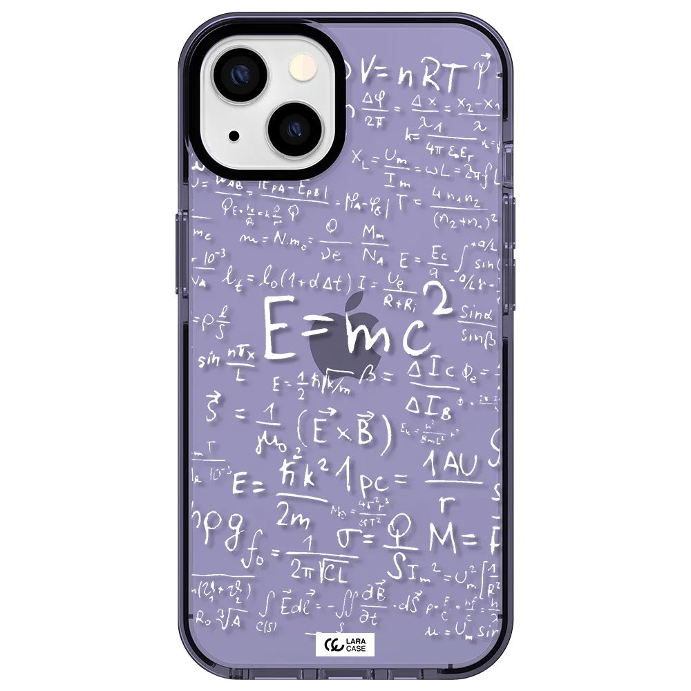 Physics Blackboard Apple iPhone 13 impact Lilac Case