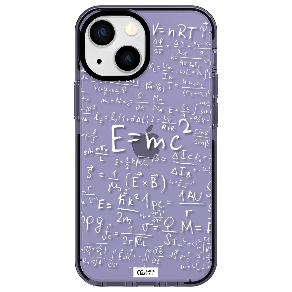 Physics Blackboard Apple iPhone 13 mini impact Lilac Case
