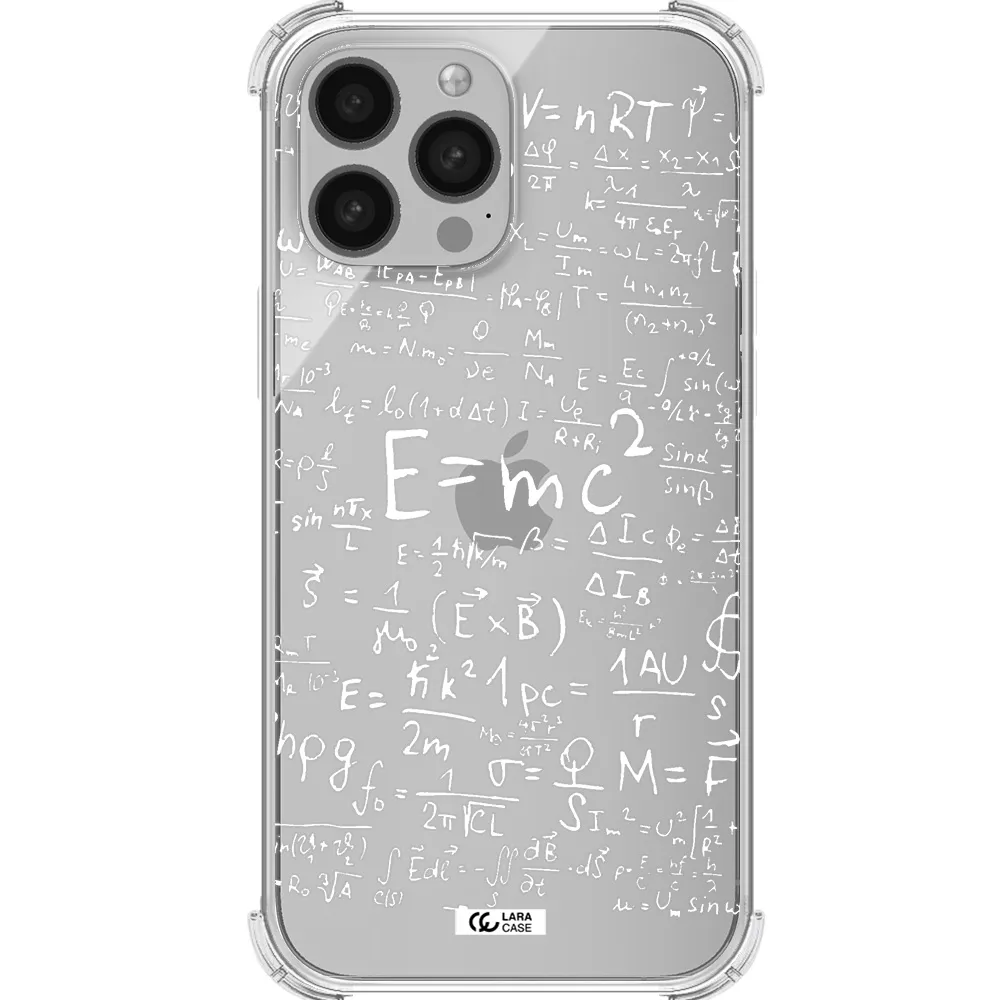Physics Blackboard Apple iPhone 13 Pro Clear PC Case