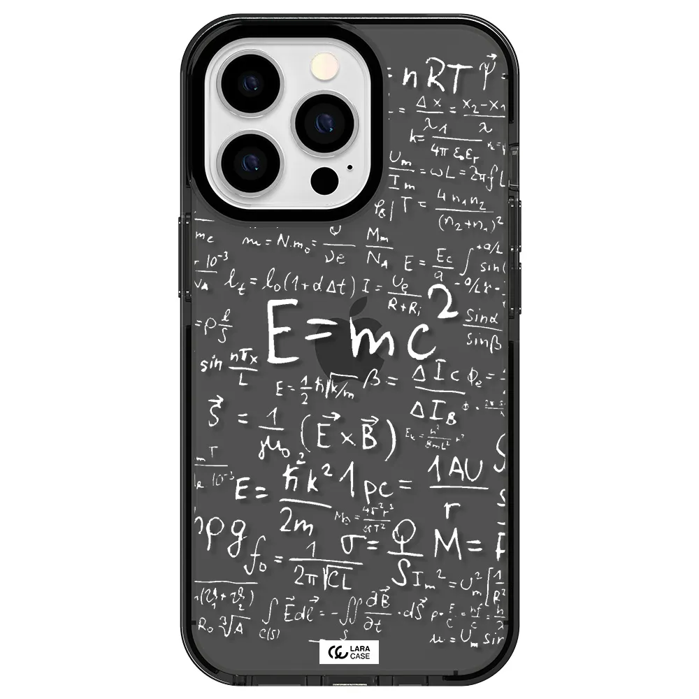Physics Blackboard Apple iPhone 13 Pro impact Smoke Black Case