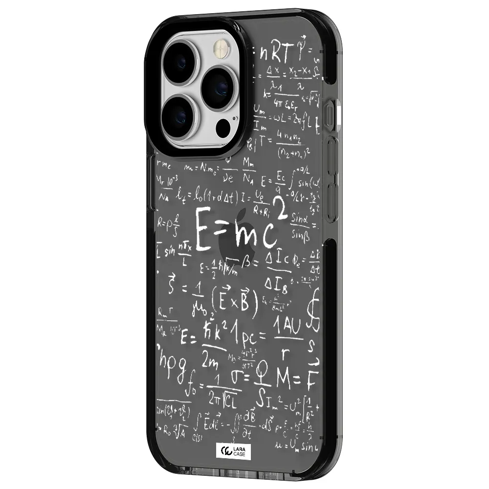 Physics Blackboard Apple iPhone 13 Pro impact Smoke Black Case