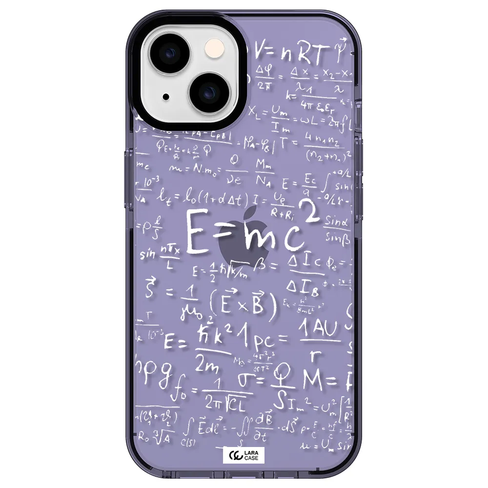 Physics Blackboard Apple iPhone 14 impact Lilac Case