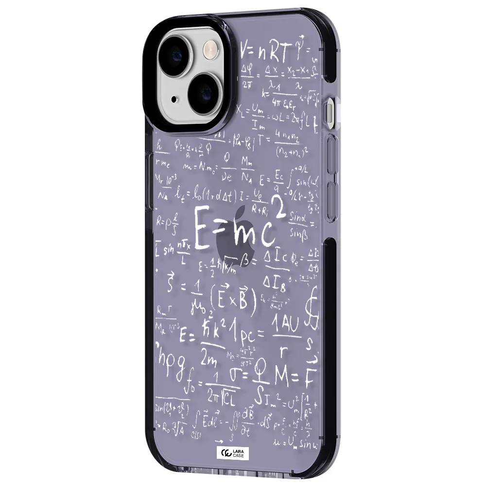Physics Blackboard Apple iPhone 14 impact Lilac Case