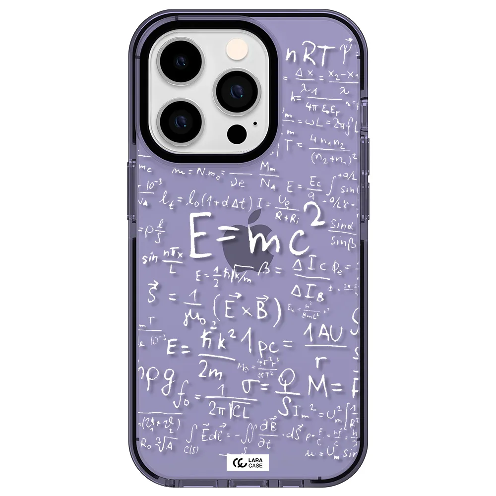 Physics Blackboard Apple iPhone 14 pro impact Lilac Case