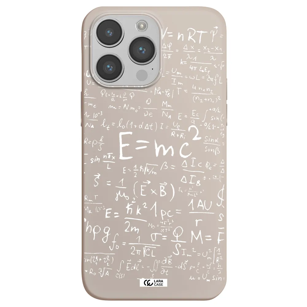 Physics Blackboard Apple iPhone 14 pro max Silicone Stone Case