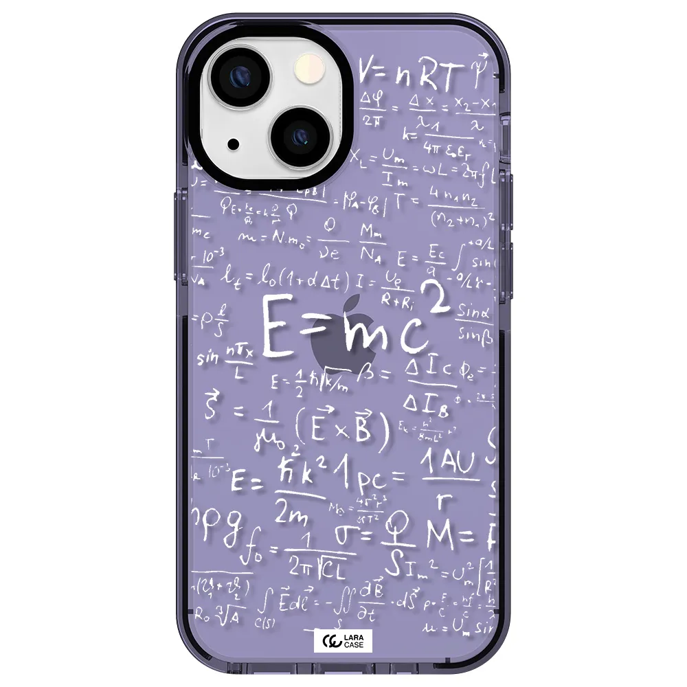 Physics Blackboard Apple iPhone 15 impact Lilac Case
