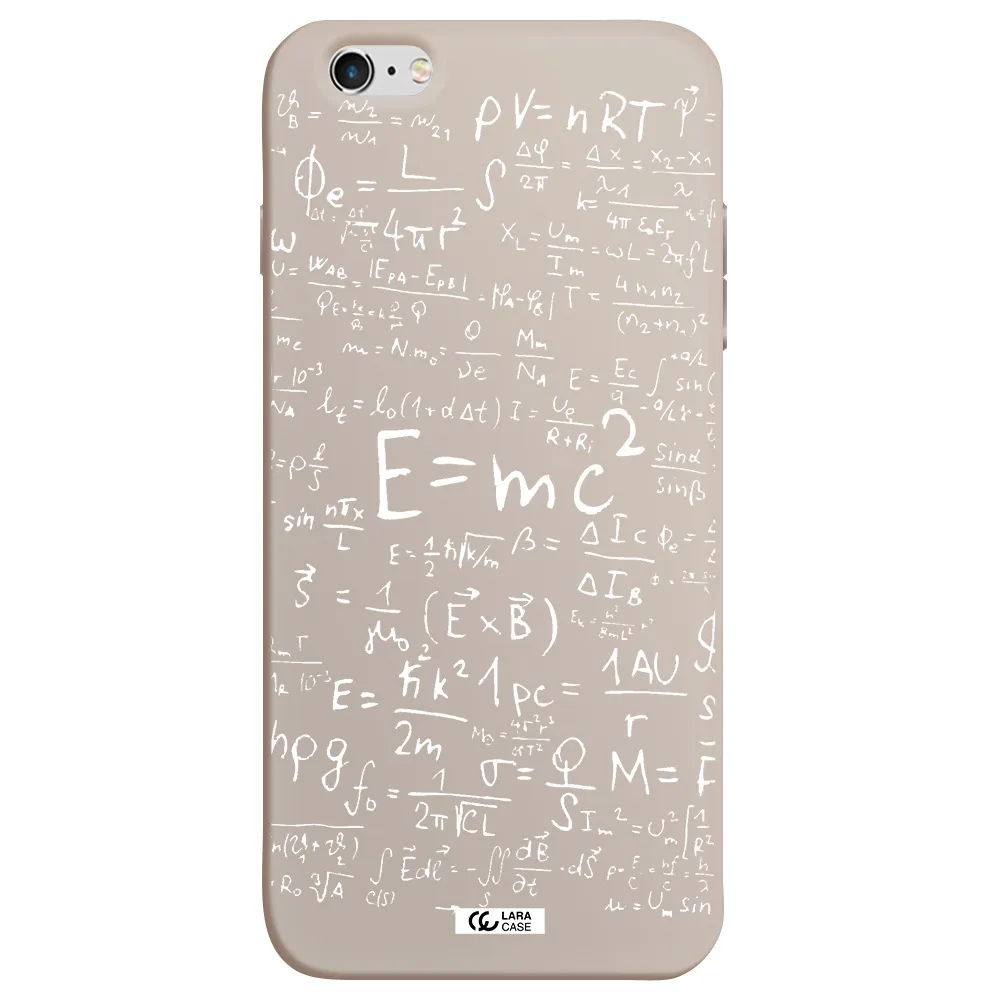 Physics Blackboard Apple iPhone 6 plus Silicone Stone Case