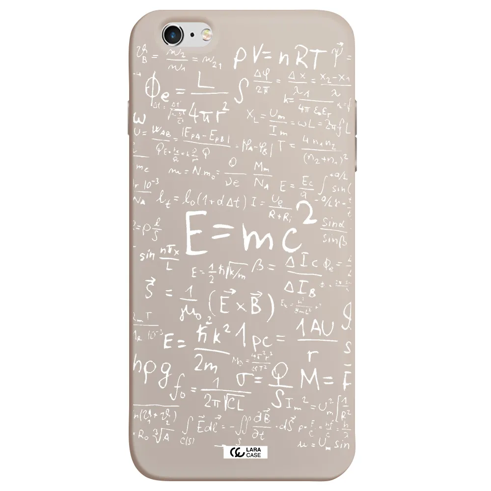 Physics Blackboard Apple iPhone 6 s plus Silicone Stone Case