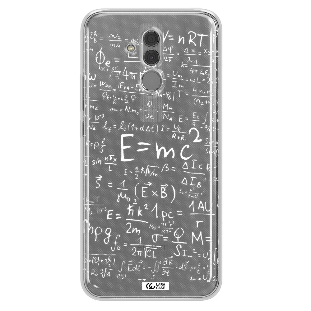Physics Blackboard Huawei Mate 20 Lite Clear TPU Case