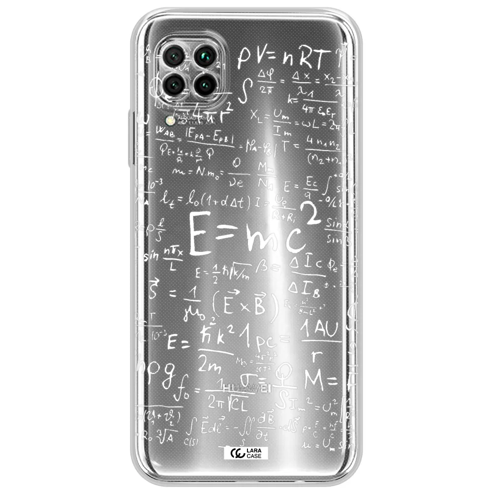 Physics Blackboard Huawei Nova 7I Clear Tpu Case