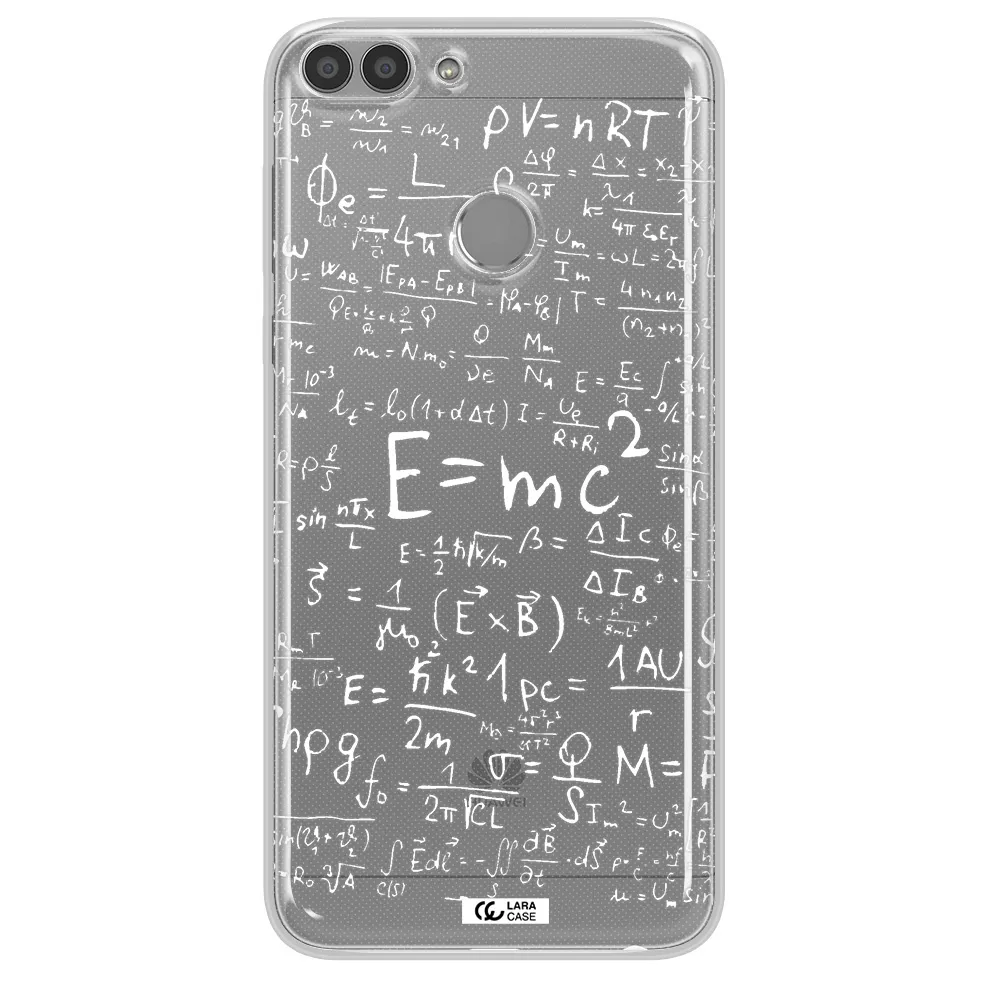 Physics Blackboard Huawei P Smart 2017 Clear TPU Case