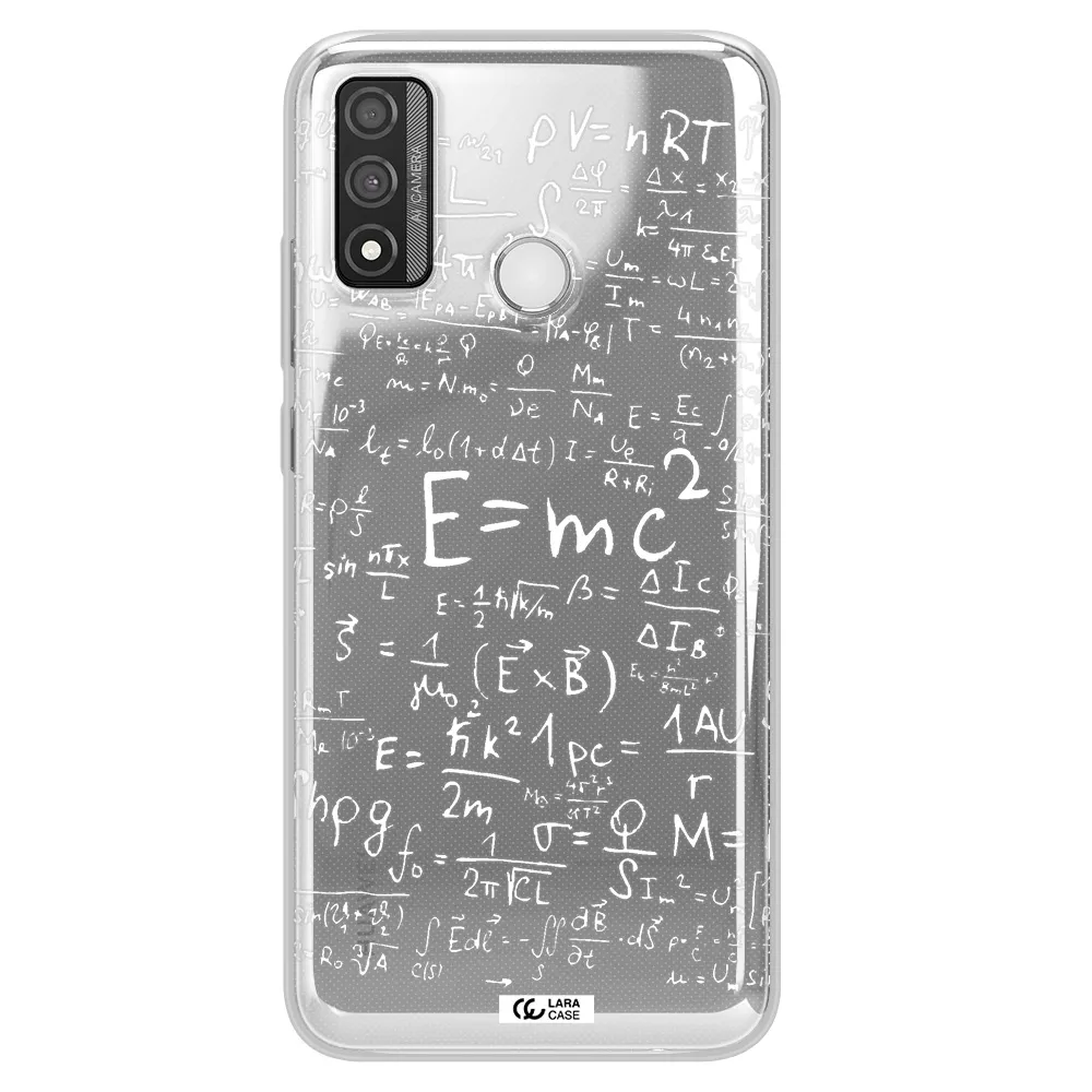 Physics Blackboard Huawei P Smart 2020 Clear TPU Case