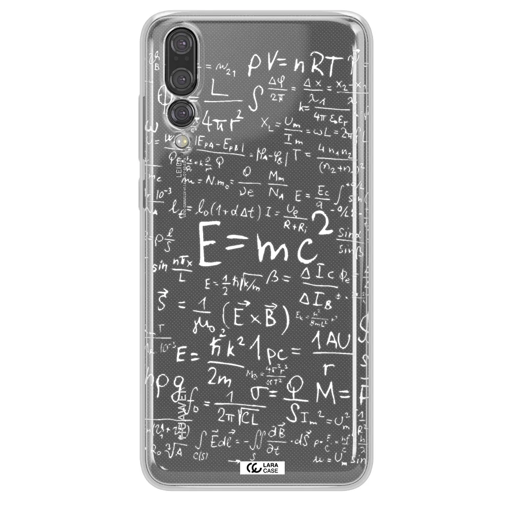 Physics Blackboard Huawei P20 Pro Clear TPU Case