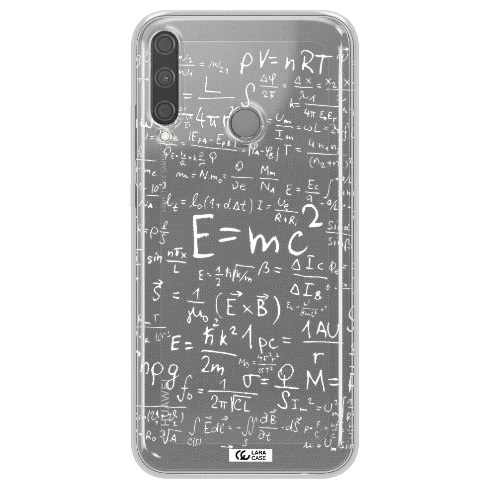 Physics Blackboard Huawei P40 Lite E Clear TPU Case