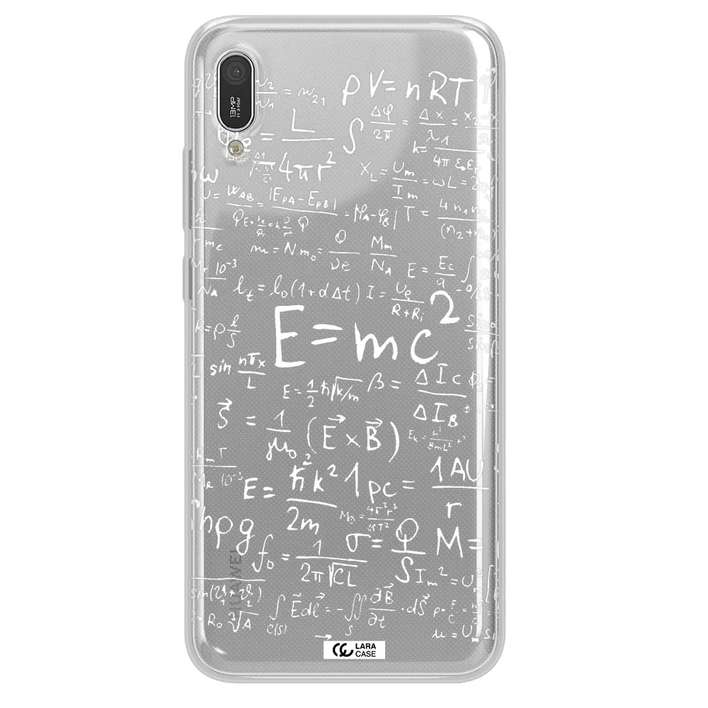 Physics Blackboard Huawei Y6 Pro 2019 Clear TPU Case