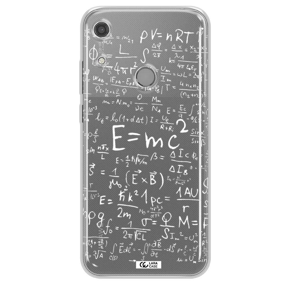 Physics Blackboard Huawei Y6S Clear TPU Case