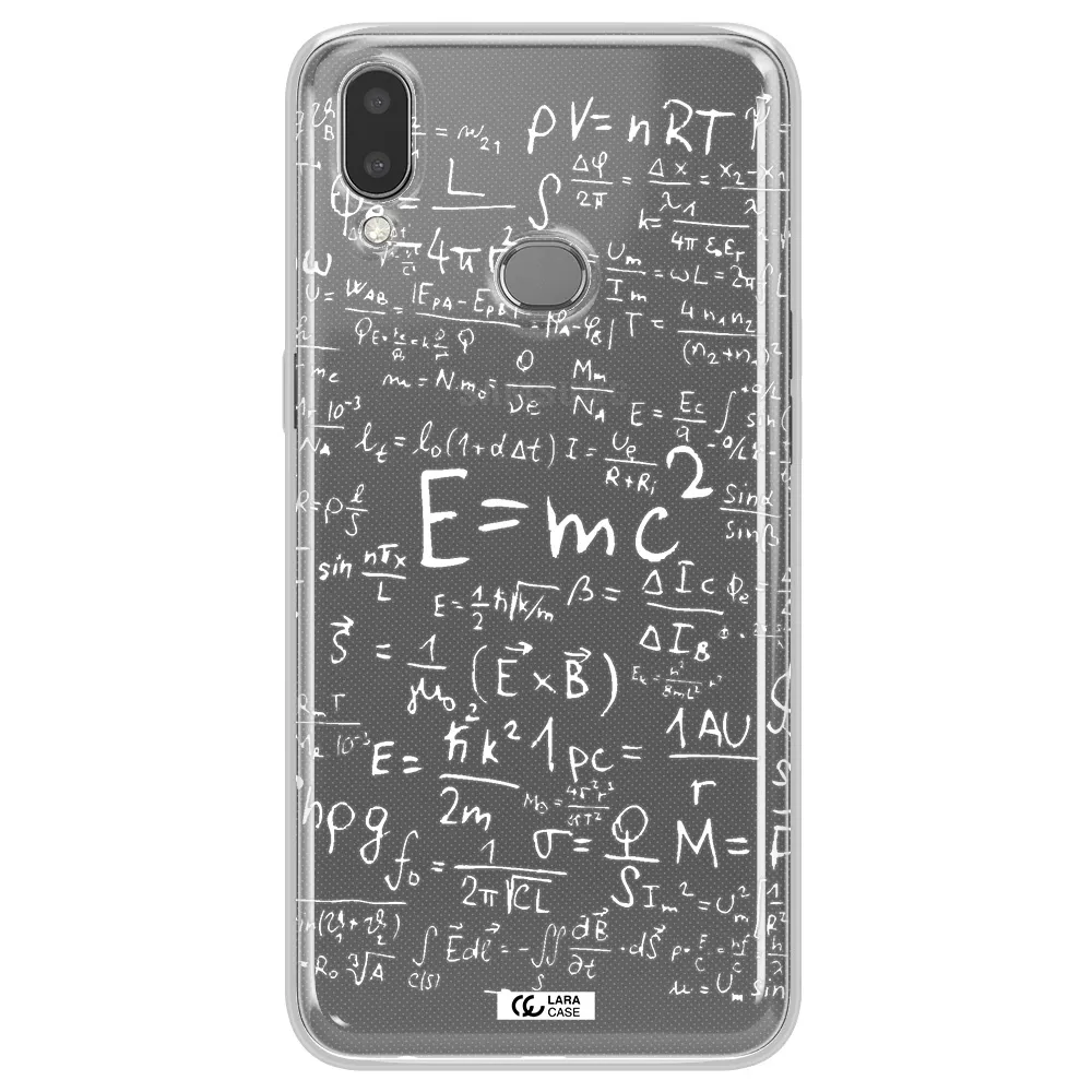 Physics Blackboard Samsung A10S Clear TPU Case