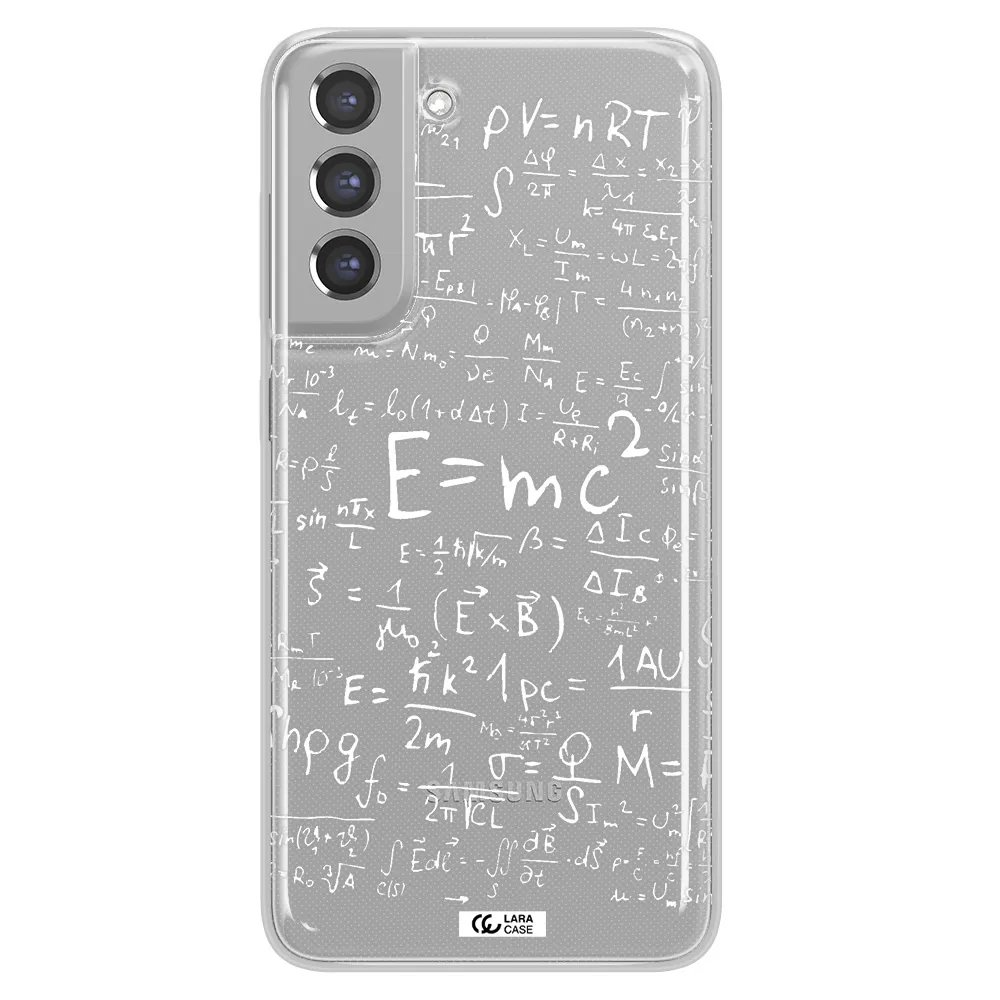 Physics Blackboard Samsung A21 Fe Clear TPU Case