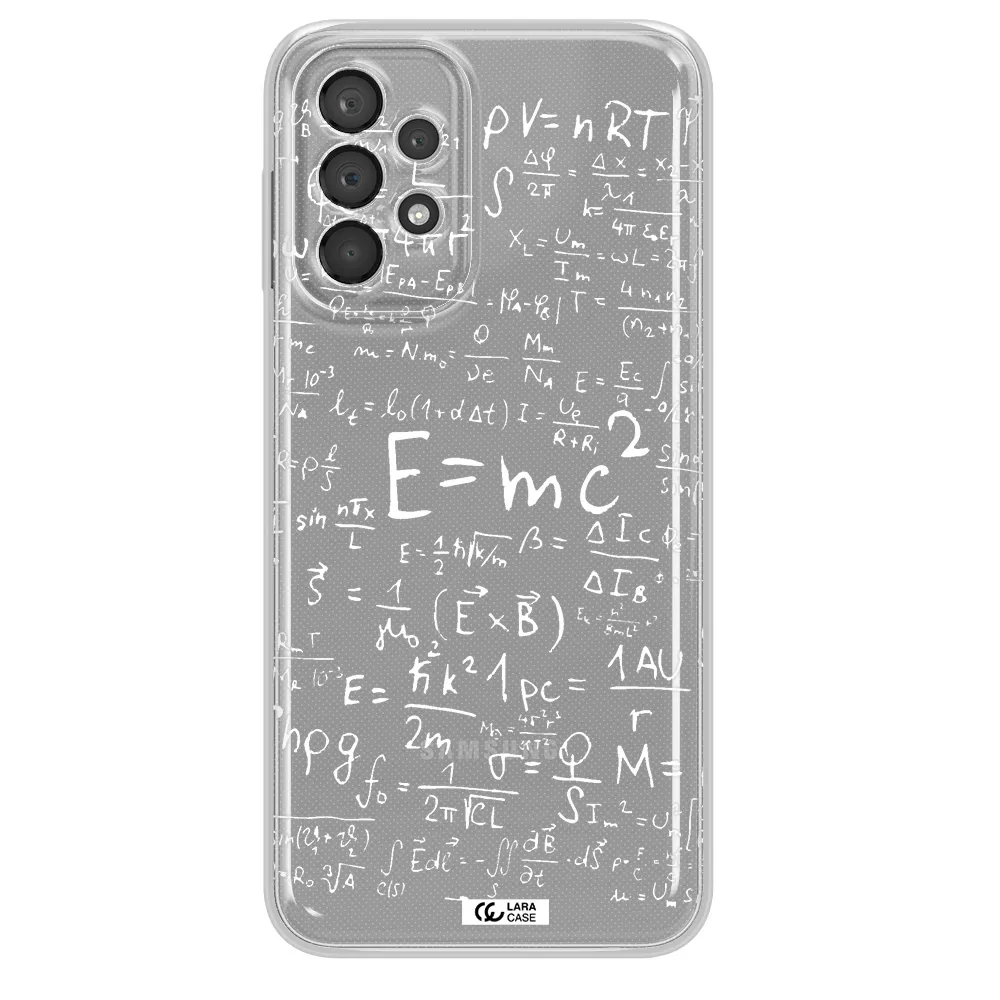 Physics Blackboard Samsung A23 5G Clear Tpu Case