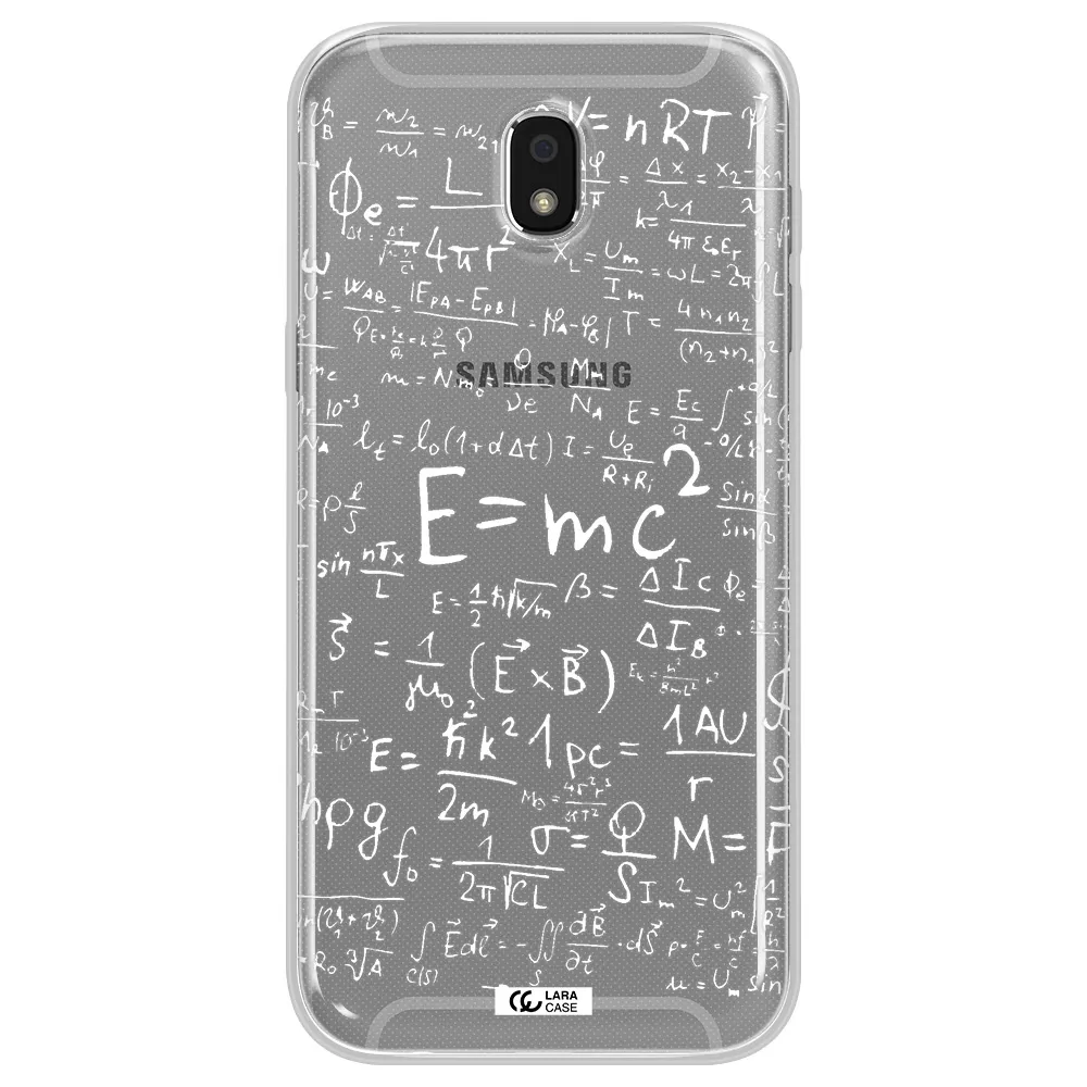Physics Blackboard Samsung J5 2017 Clear TPU Case