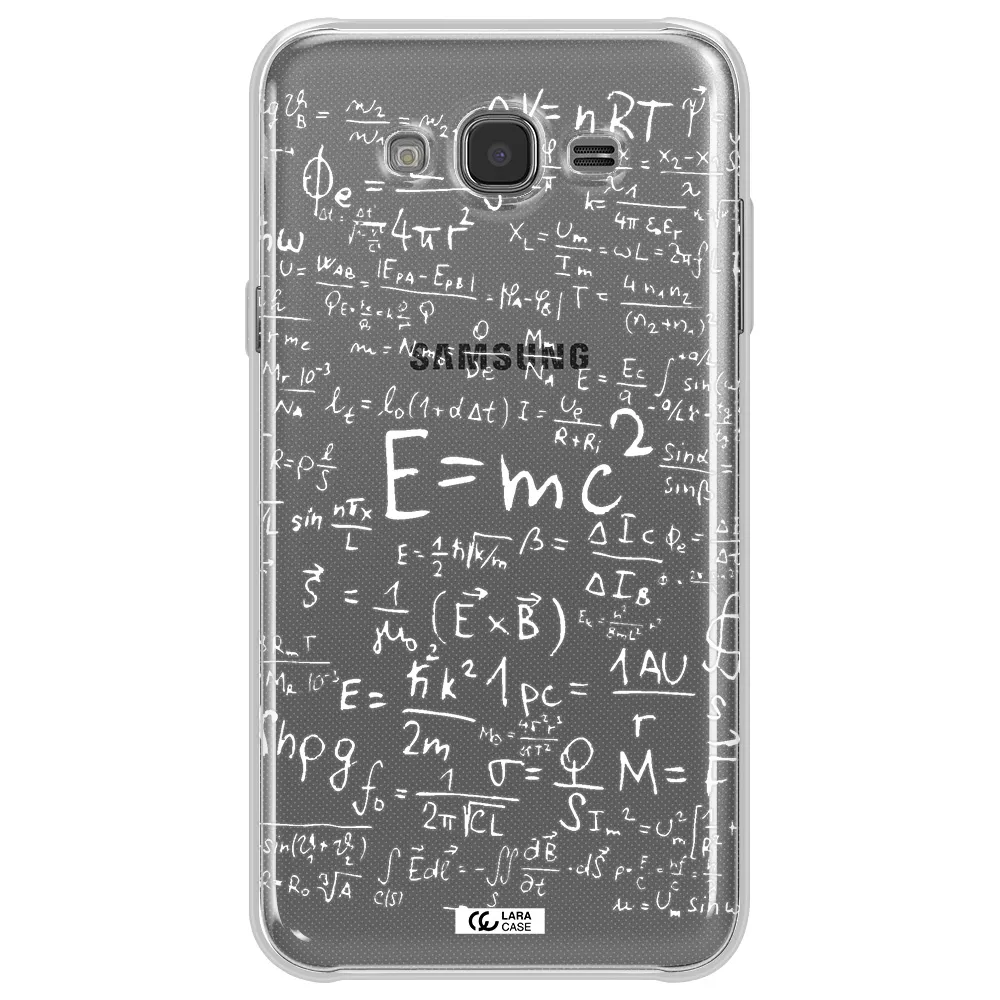 Physics Blackboard Samsung J7 Core Clear TPU Case
